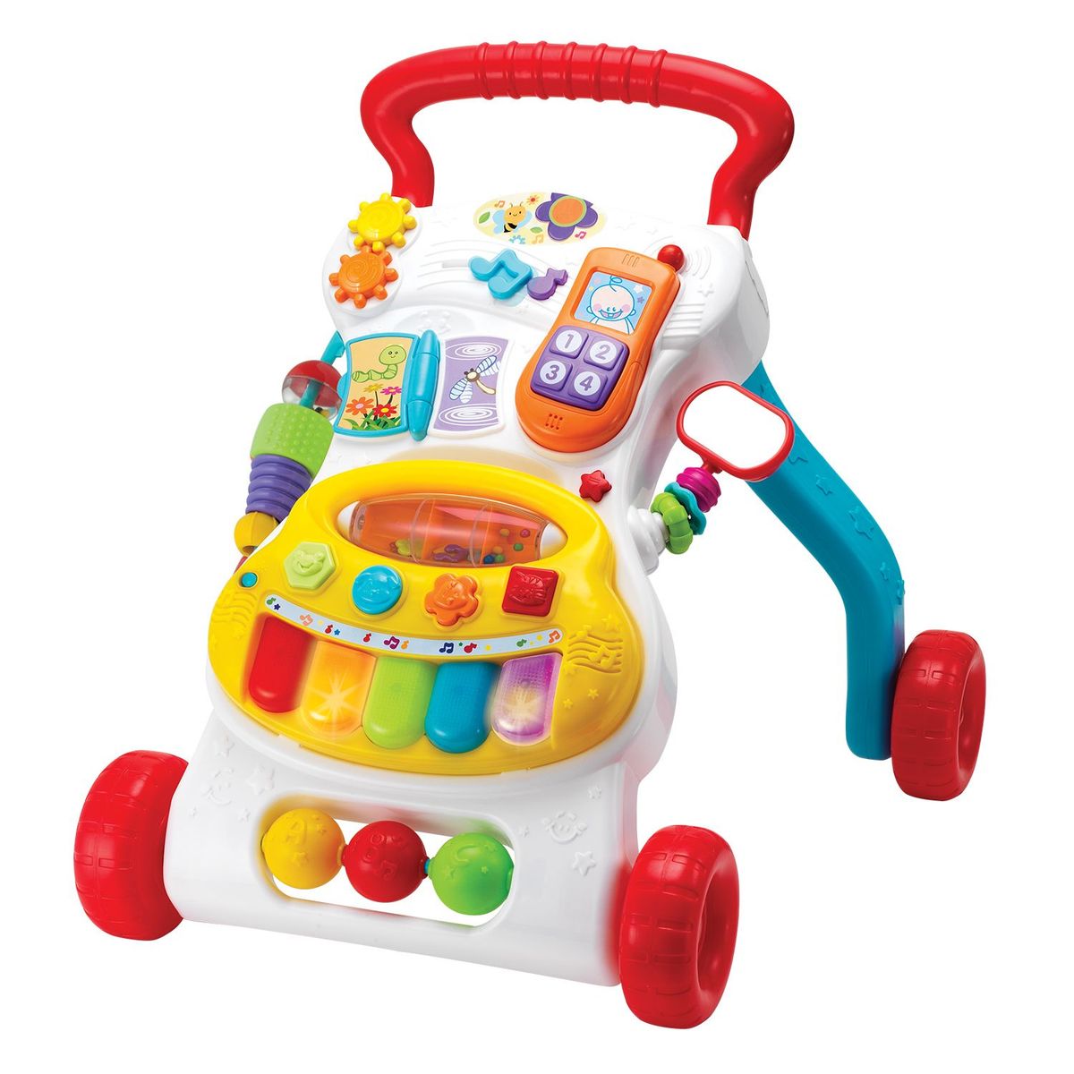 WINFUN - Caminador Musical Bebé Con Piano Y Sonido Winfun