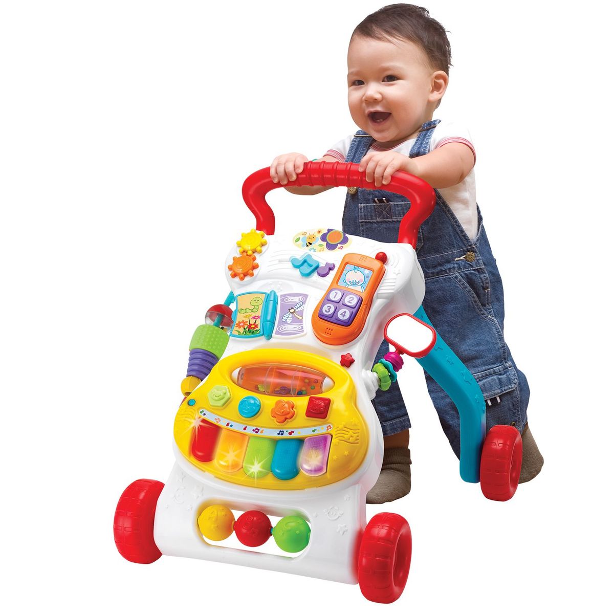 WINFUN - Caminador Musical Bebé Con Piano Y Sonido Winfun