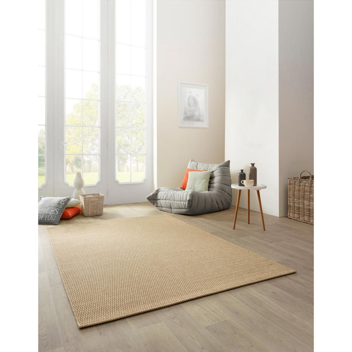 MICA - Alfombra Exterior Grace Natural
