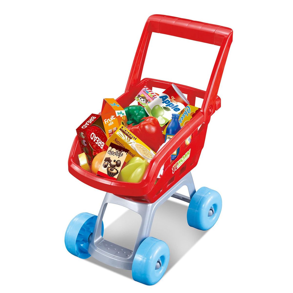KIDS N PLAY - Juego de Roles Carrito de Supermercado 22Pzs