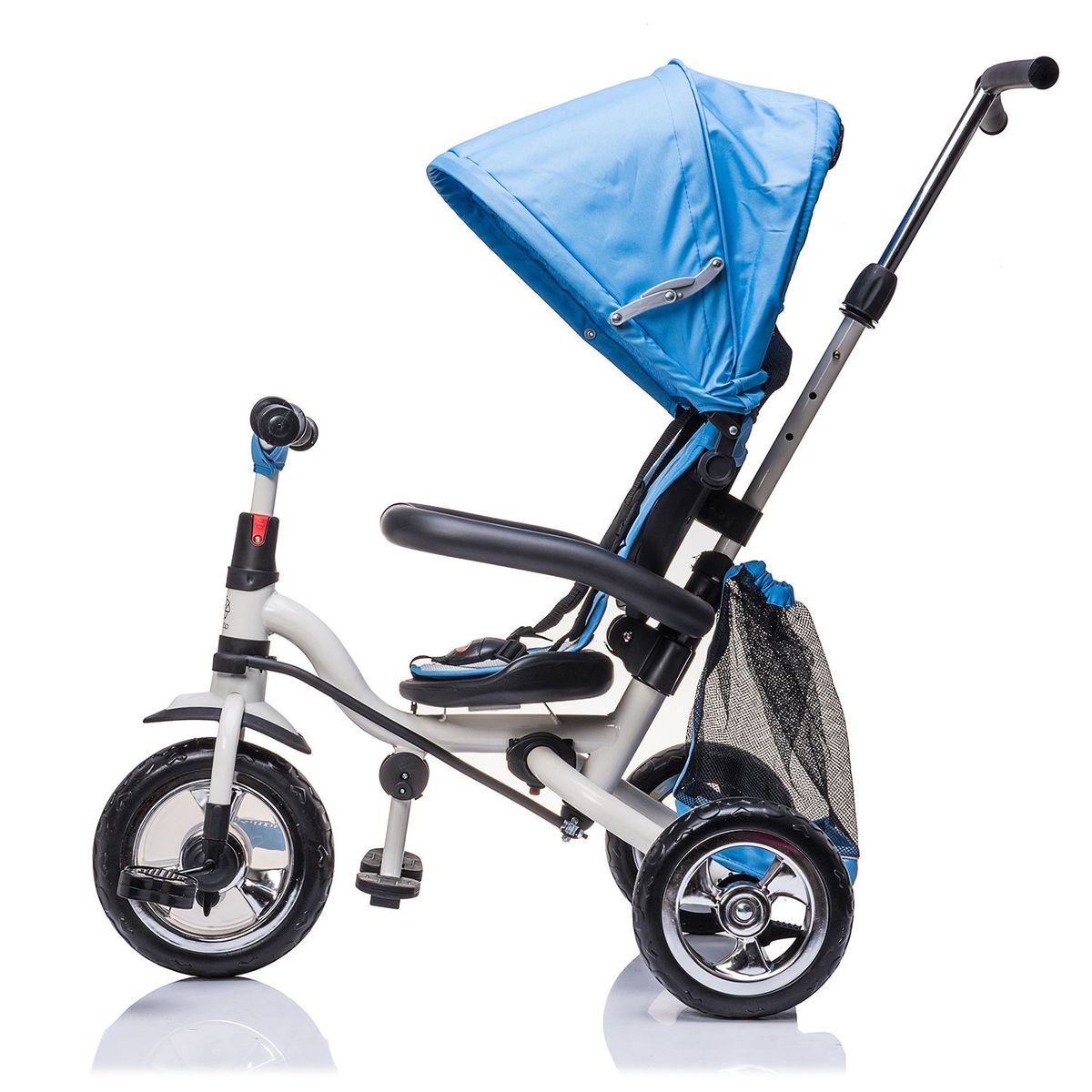 SCOOP - Triciclo Plegable y con Techo Azul  
