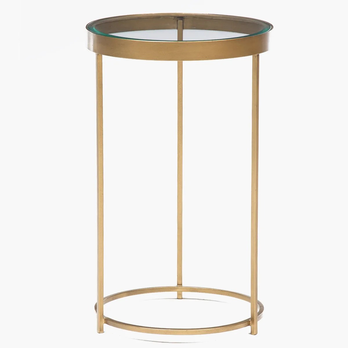 BASEMENT HOME - Mesa Lateral Gold Redonda Hierro