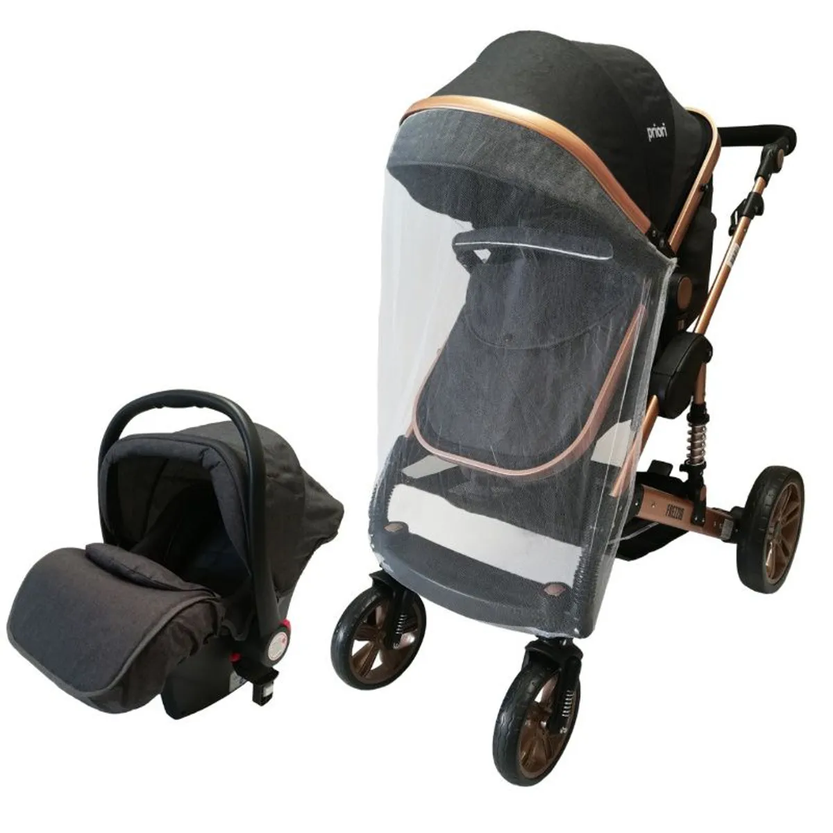 PRIORI - Coche Travel System para Bebé Negro Priori