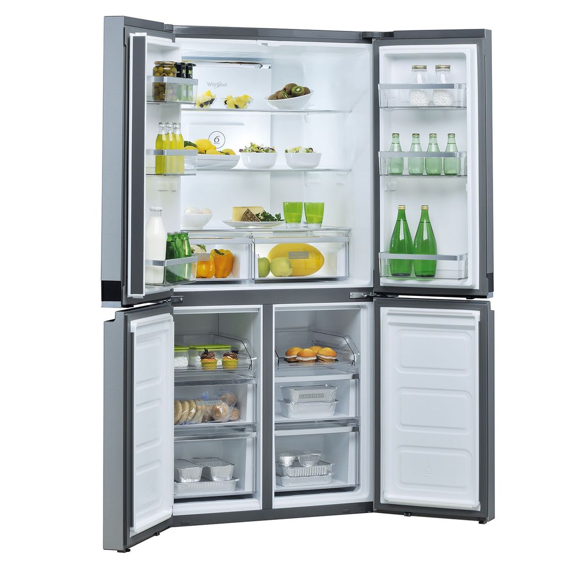 WHIRLPOOL - Refrigeradora 4 Puertas 591 L WQ9B1L