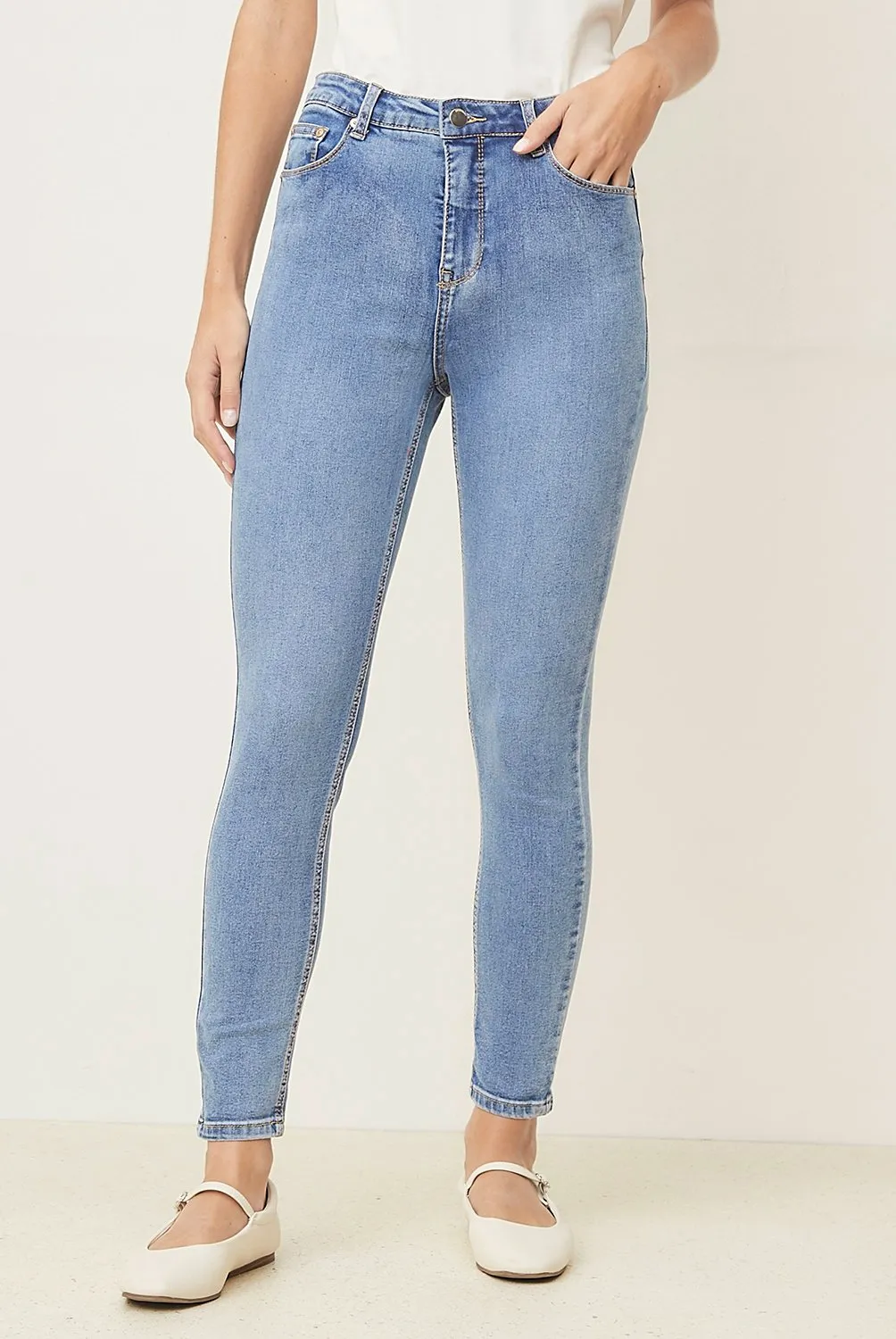 Jean Skinny Jeans Mujer Falabella 2021 Pantalones Cargo Para Mujer