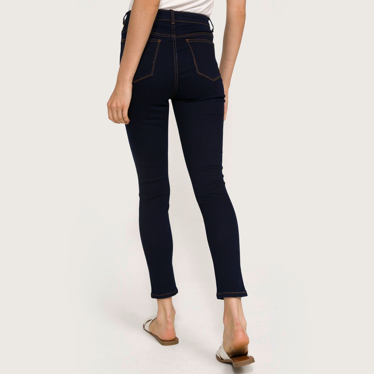 BASEMENT - Jean Skinny Tiro Alto Mujer Basement