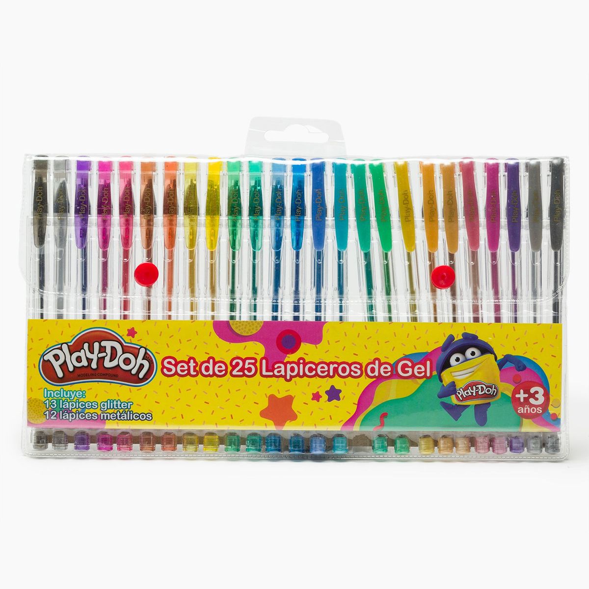 PLAY DOH - Set 25 Lapiceros Gel