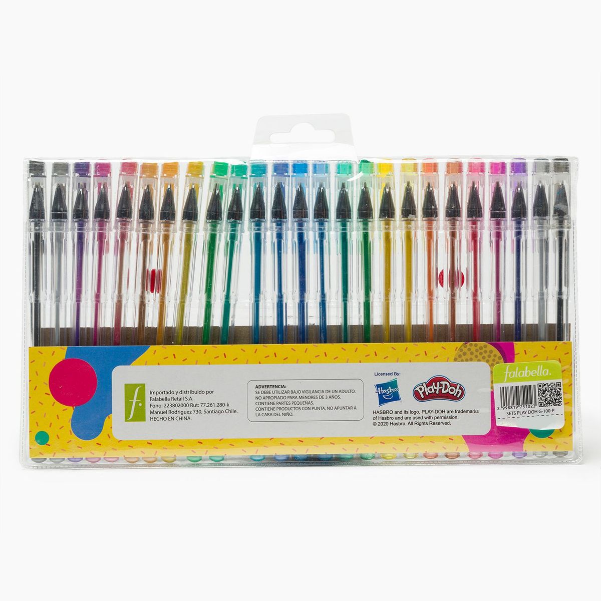 PLAY DOH - Set 25 Lapiceros Gel