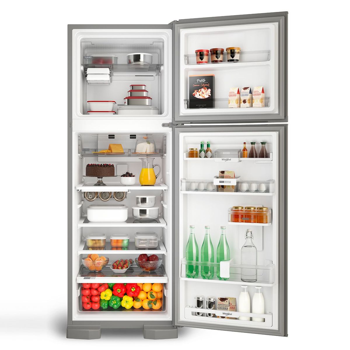 Whirlpool - Refrigeradora Top Mount 375 L WRM45AKBPE