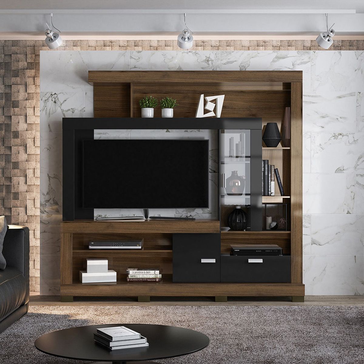 BASEMENT HOME - Centro de TV 50' Gran Acacia