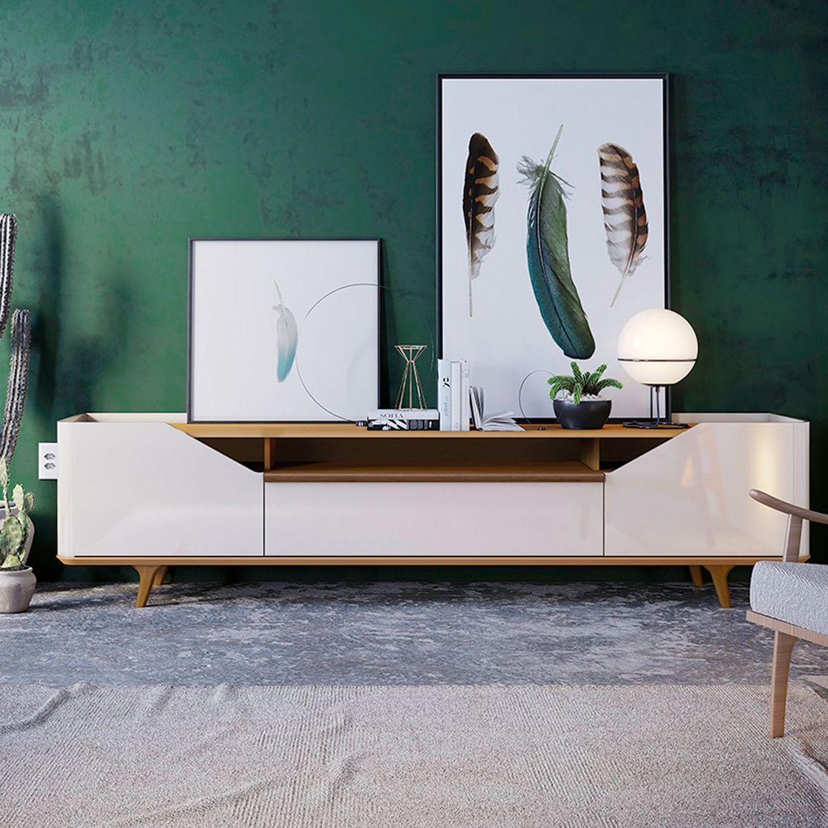 BASEMENT HOME - Mesa de TV 65" Arc