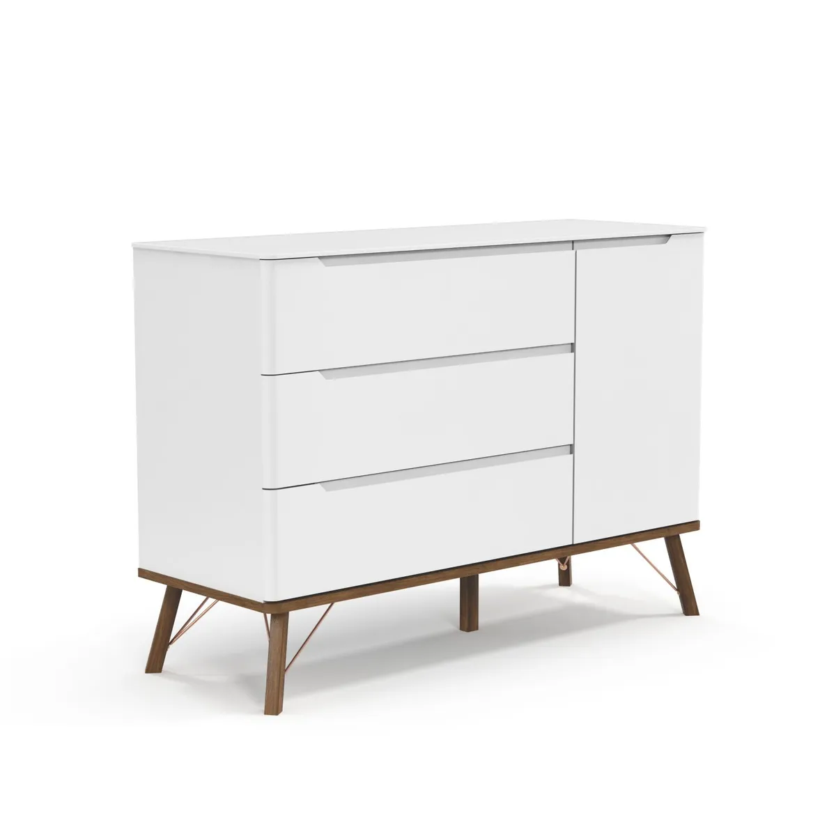 MICA KIDS - Cómoda Albi Multi 3 Cajones