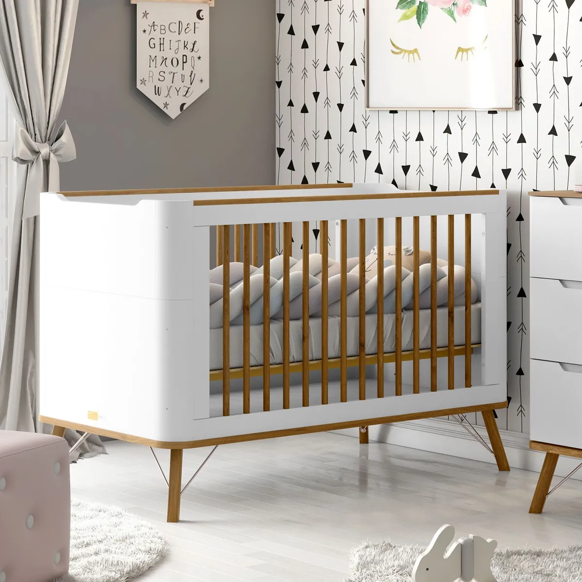 MICA KIDS - Cuna Evolutiva Albi Blanca