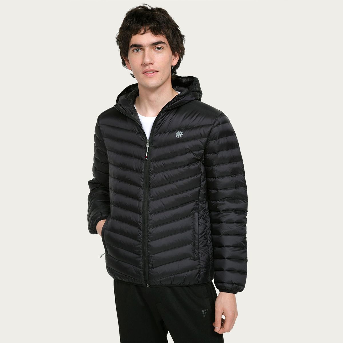 MOUNTAIN GEAR - Casaca Outdoor Plumas Hombre