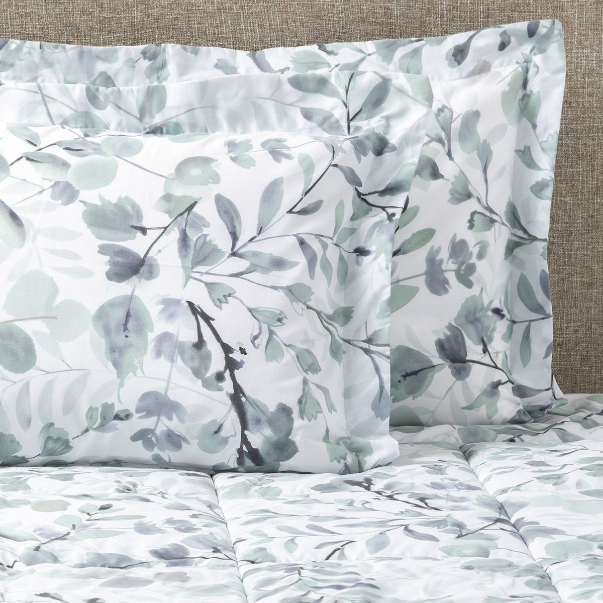 ROBERTA ALLEN - Edredón + Juego de Sábanas 100% Algodón + Manta + Cojín Bruna