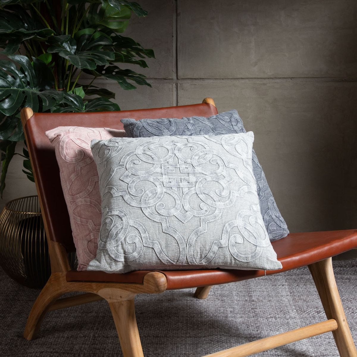 ROBERTA ALLEN - Cojín Santiago 45 x 45 cm