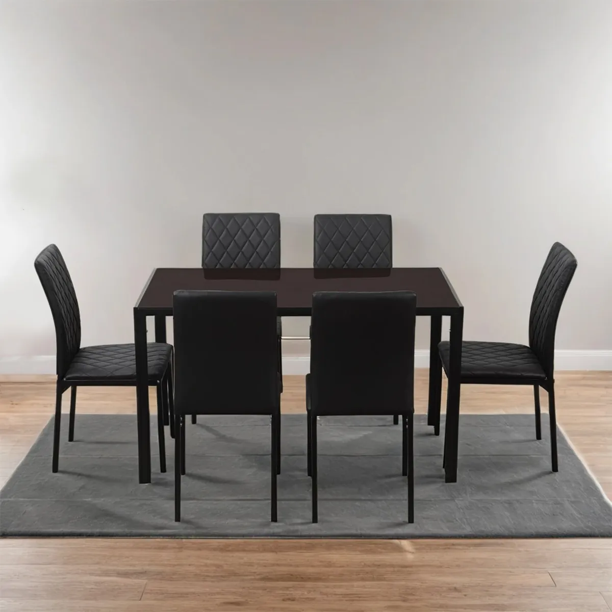 MICA - Juego de Comedor Luminus 6 Sillas
