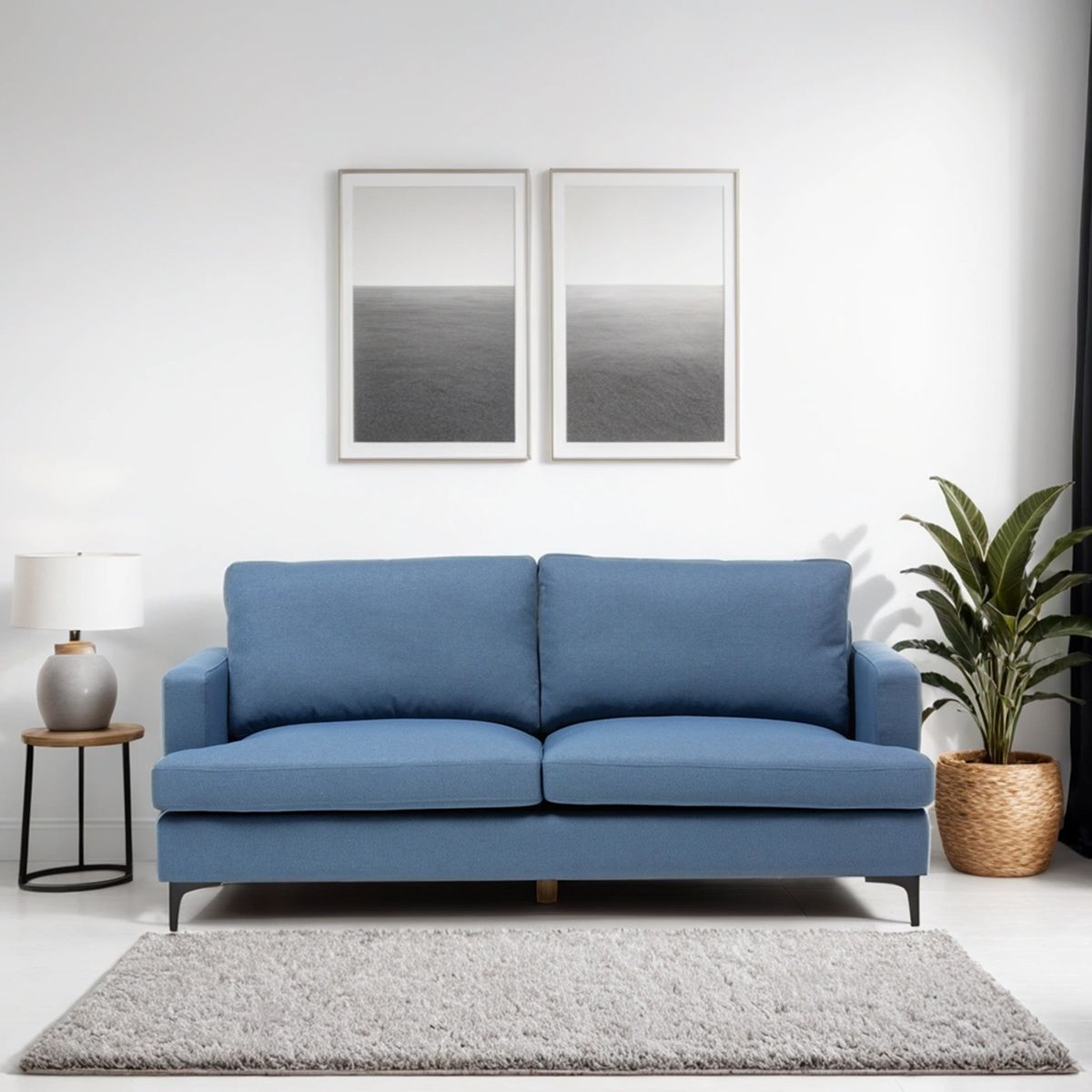 BASEMENT HOME - Sofá Metro 3 Cuerpos