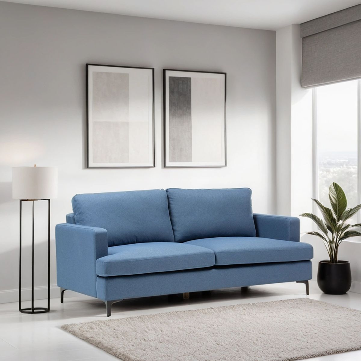 BASEMENT HOME - Sofá Metro 3 Cuerpos