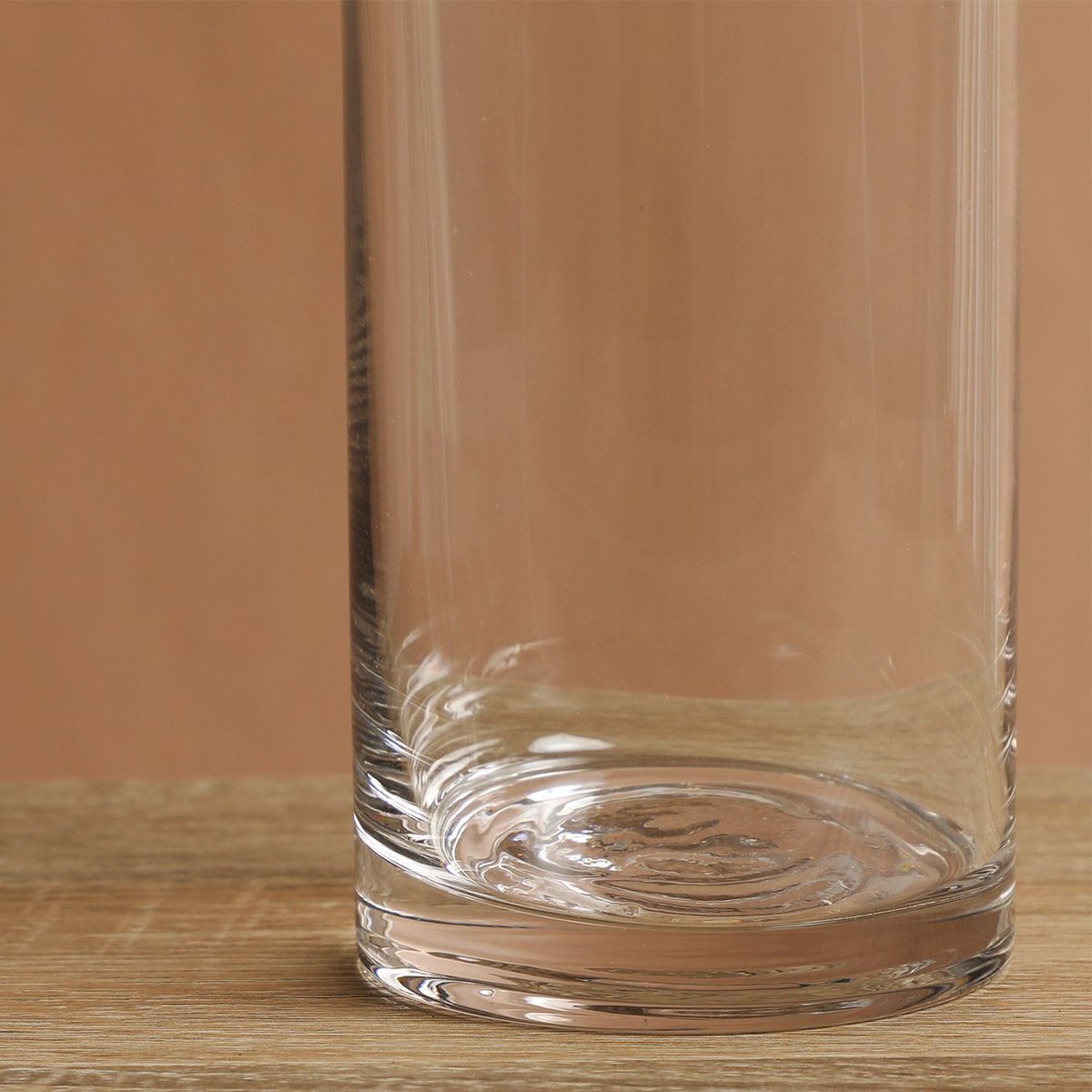 MICA - Florero Vidrio Tubo 8x8x30cm