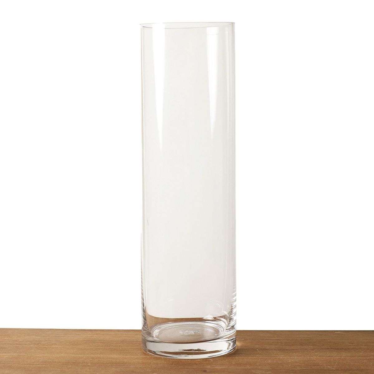 MICA - Florero Vidrio Tubo 9x9x30cm