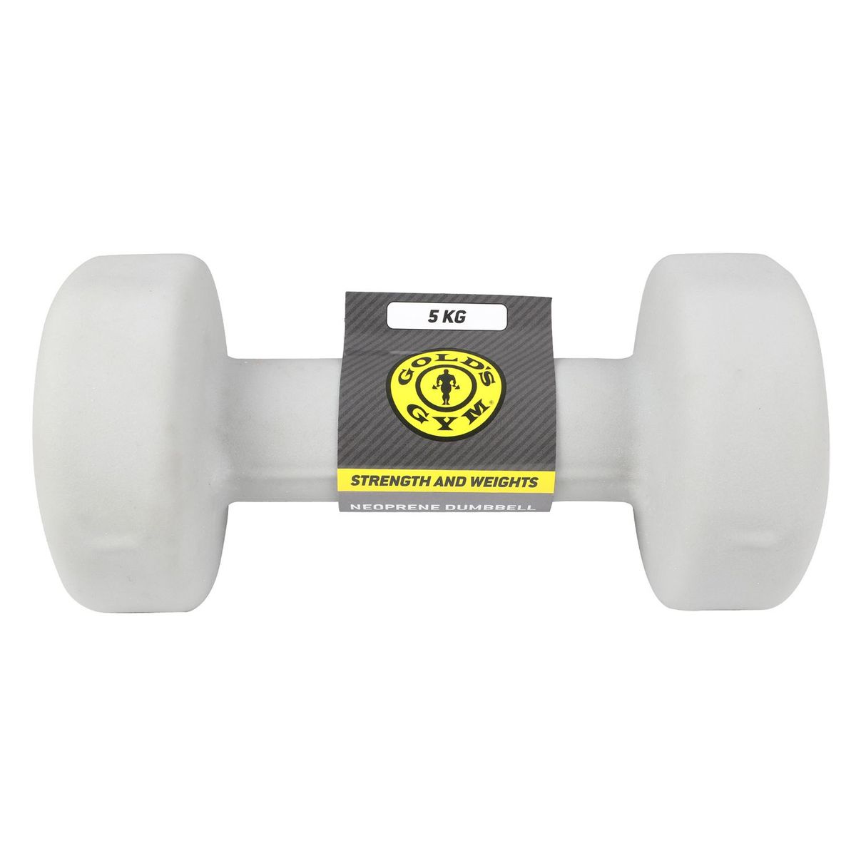 GOLDS GYM - Mancuerna de Neopreno 5 kg
