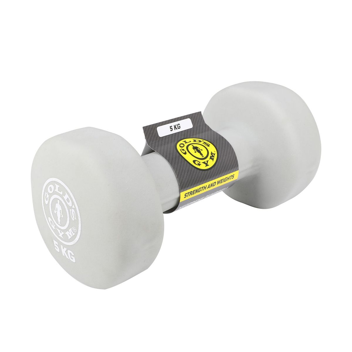 GOLDS GYM - Mancuerna de Neopreno 5 kg