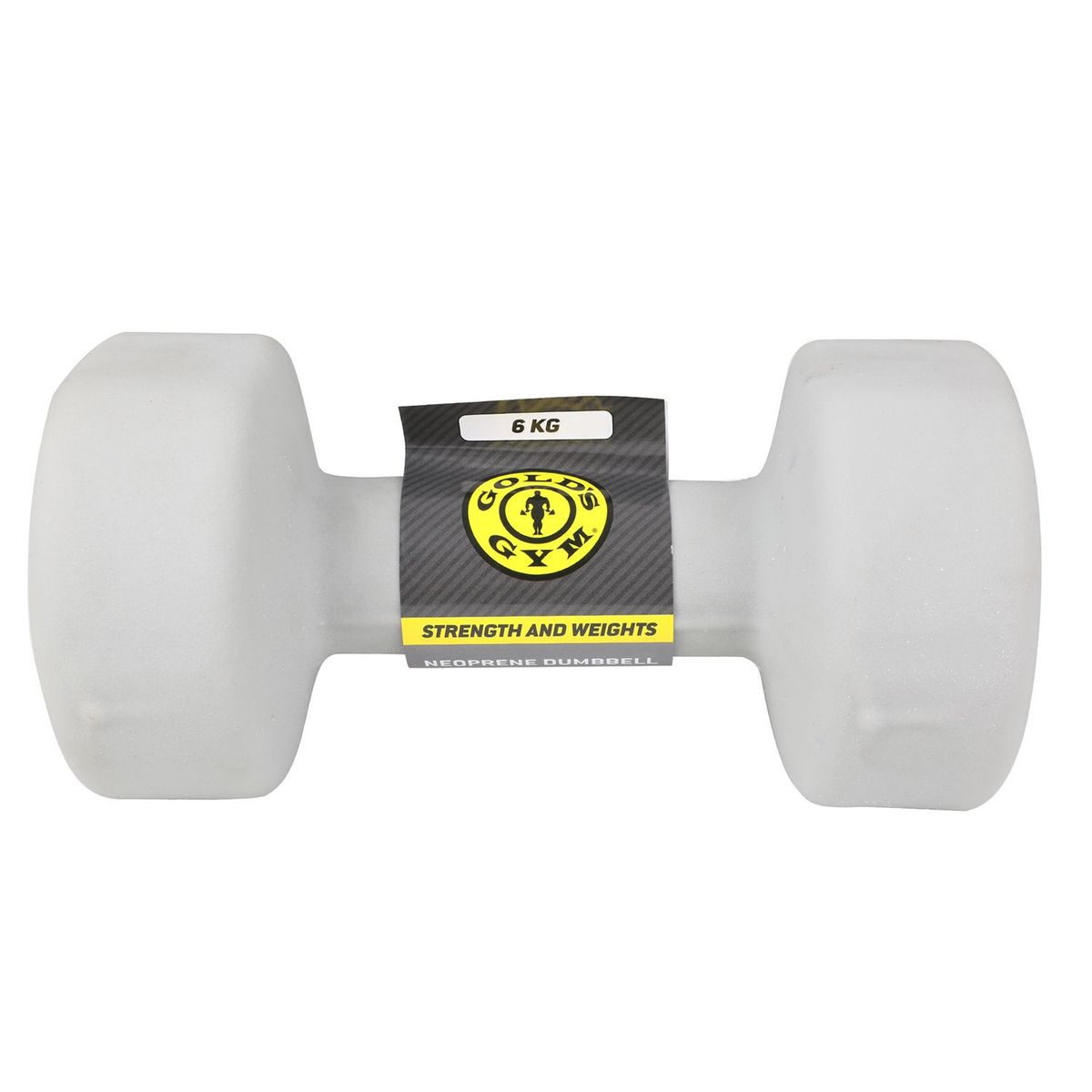 GOLDS GYM - Mancuerna de Neopreno 6 kg