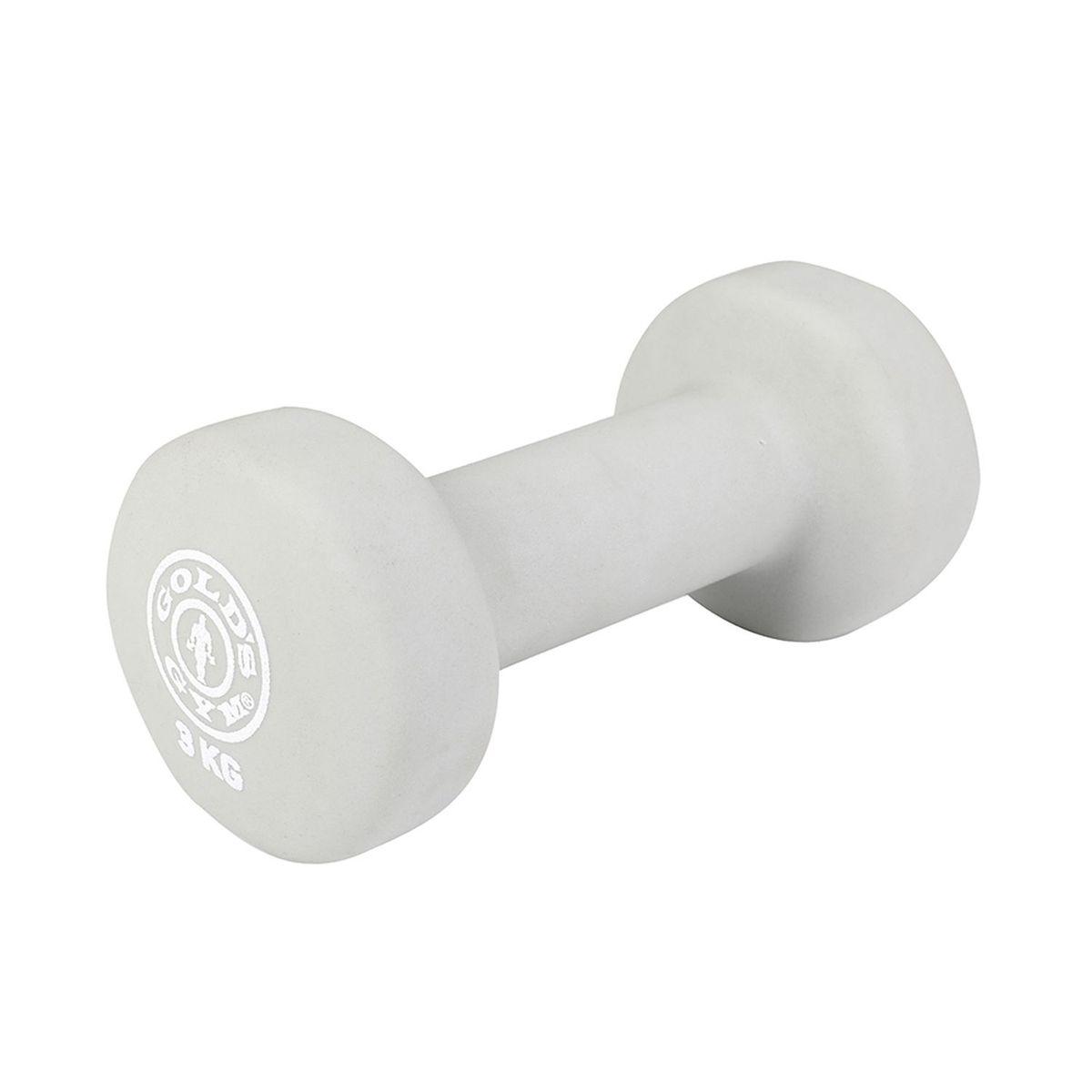 GOLDS GYM - Mancuerna de Neopreno 3 kg