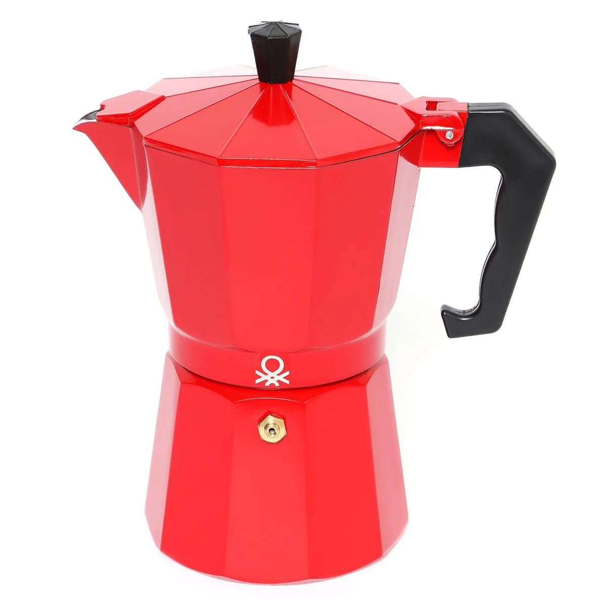 BENETTON - Cafetera Italiana 6 Tazas Benetton