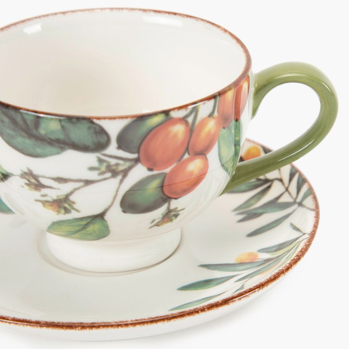 MICA - Taza de Té con Plato Fruits