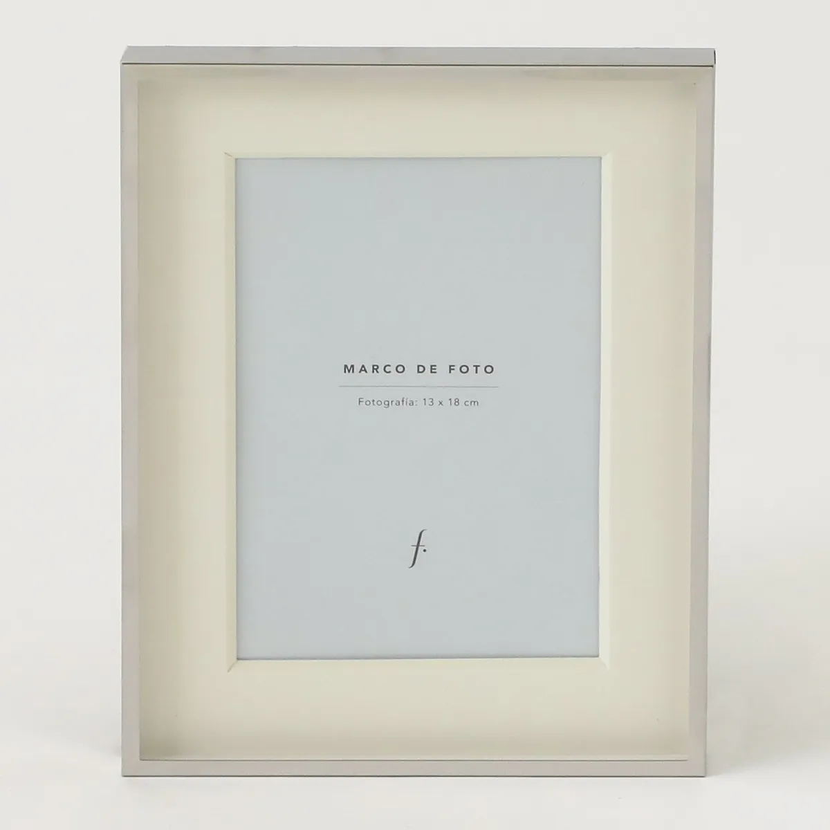 MICA - Marco de Fotos Delgado Plateado