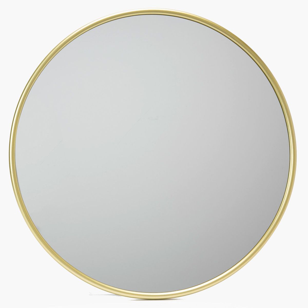 MICA - Espejo Redondo Dorado 70 cm