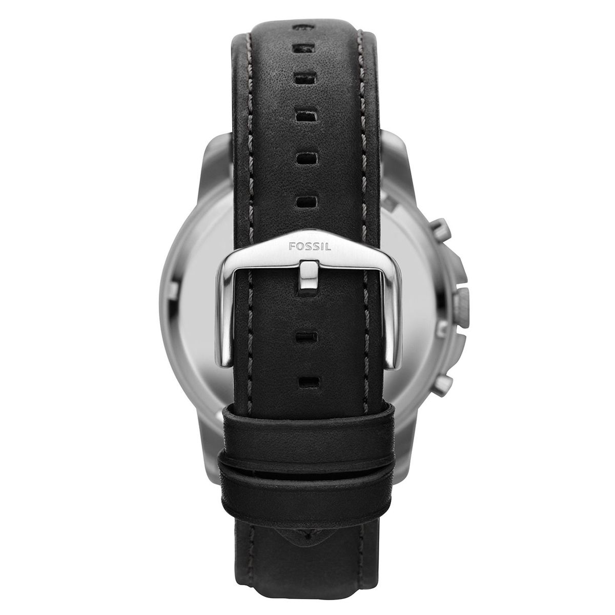 FOSSIL - Reloj Fossil Grant Cuero Negro Análogo