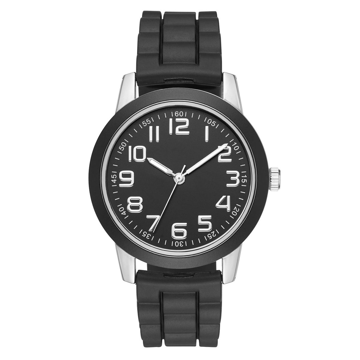 FOLIO - Reloj Folio  Poliuretano Negro Análogo