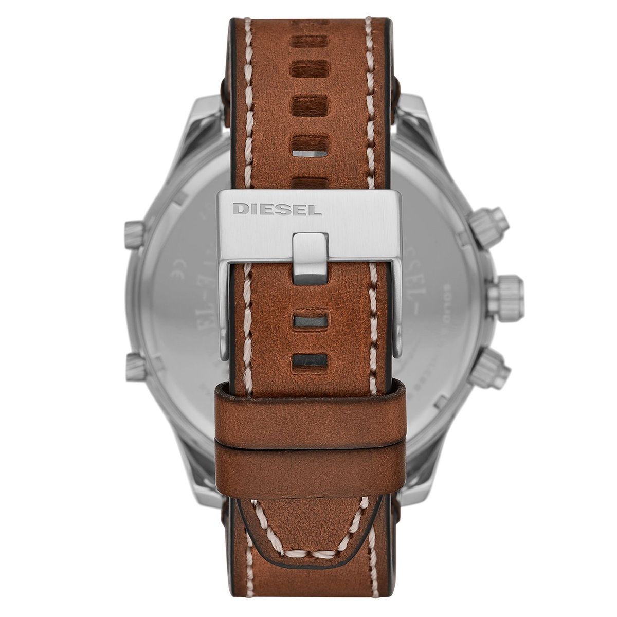 DIESEL - Reloj Diesel Boltdown De Hombre Correa En Cuero Marrón  Análogo