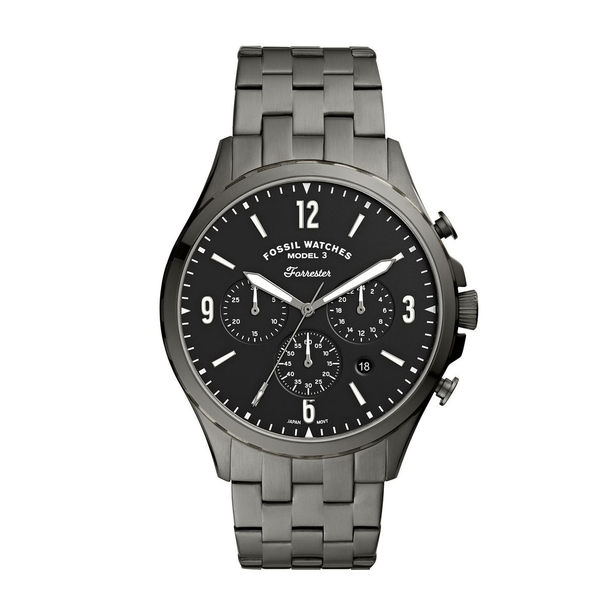 FOSSIL - Forrester Acero Plateado Cronografo