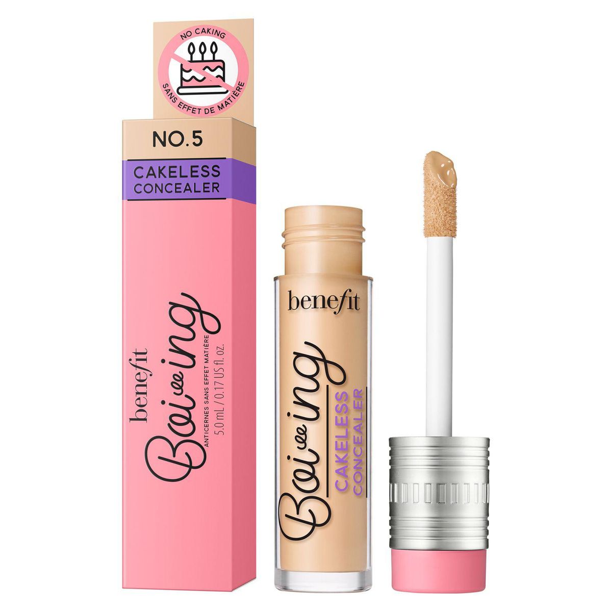 BENEFIT - Corrector Líquido de Alta Cobertura Boi-ing Cakeless