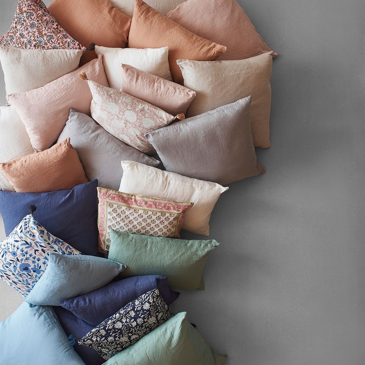 BASEMENT HOME - Cojín 100% Lino 45 X 45 Cm