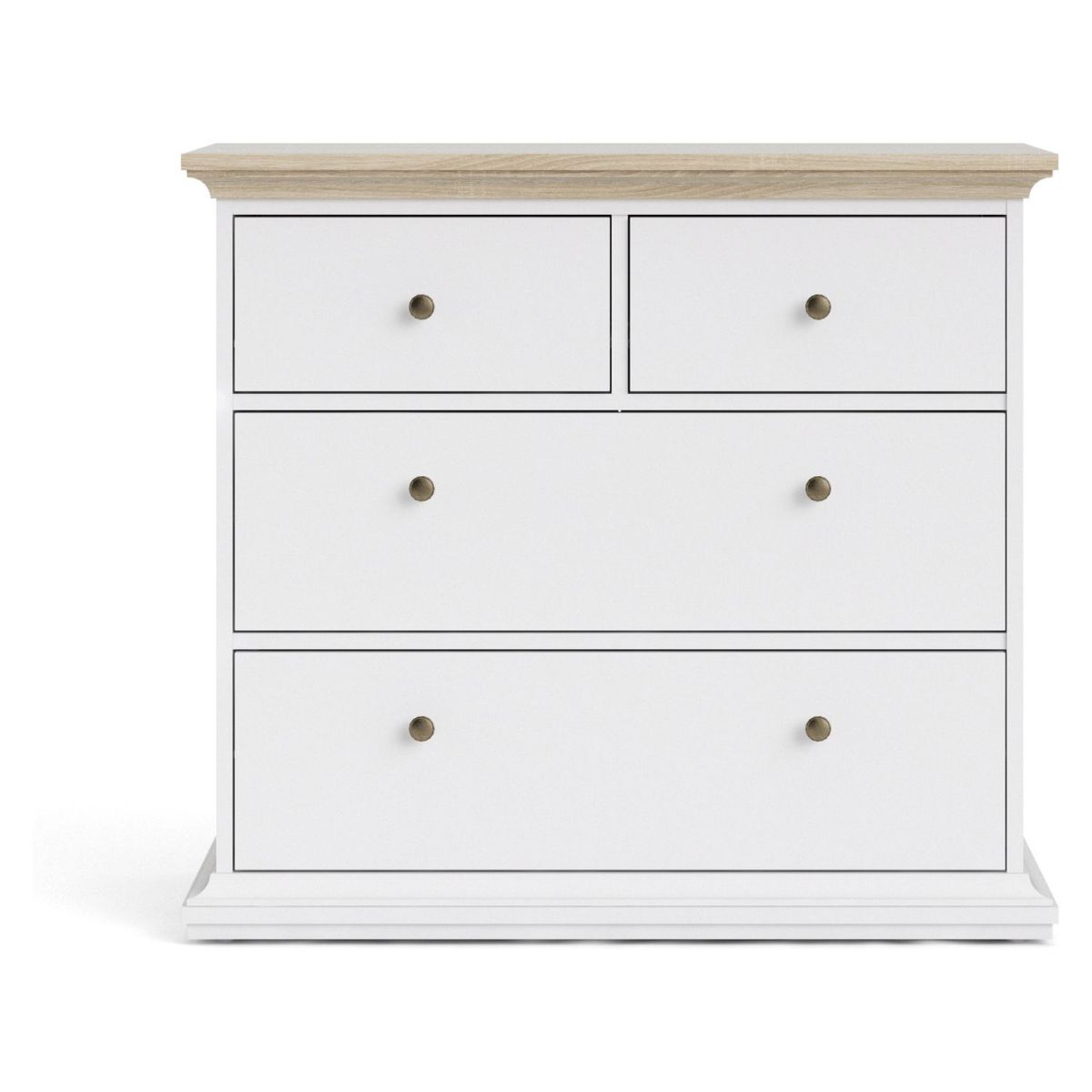 TVILUM - Cómoda Paris 4 Cajones