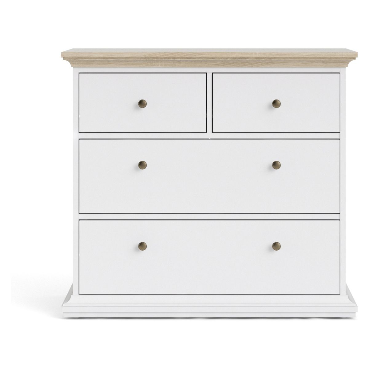 TVILUM - Cómoda Paris 4 Cajones