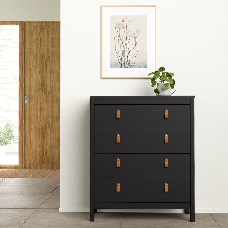 TVILUM - Cómoda Madrid 5 Cajones