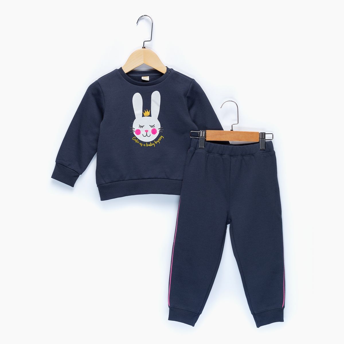 YAMP - Set Pack X2 Algodón Afranelado Bebé Niña