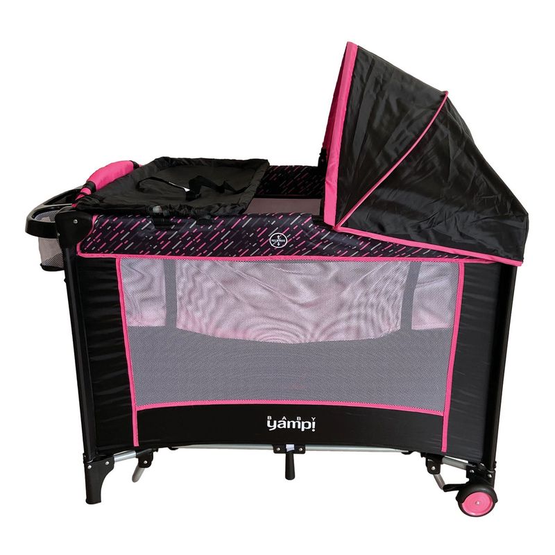 YAMP - Cuna Corral para Bebé Musical con Mosquitero Buenos Aires Yamp