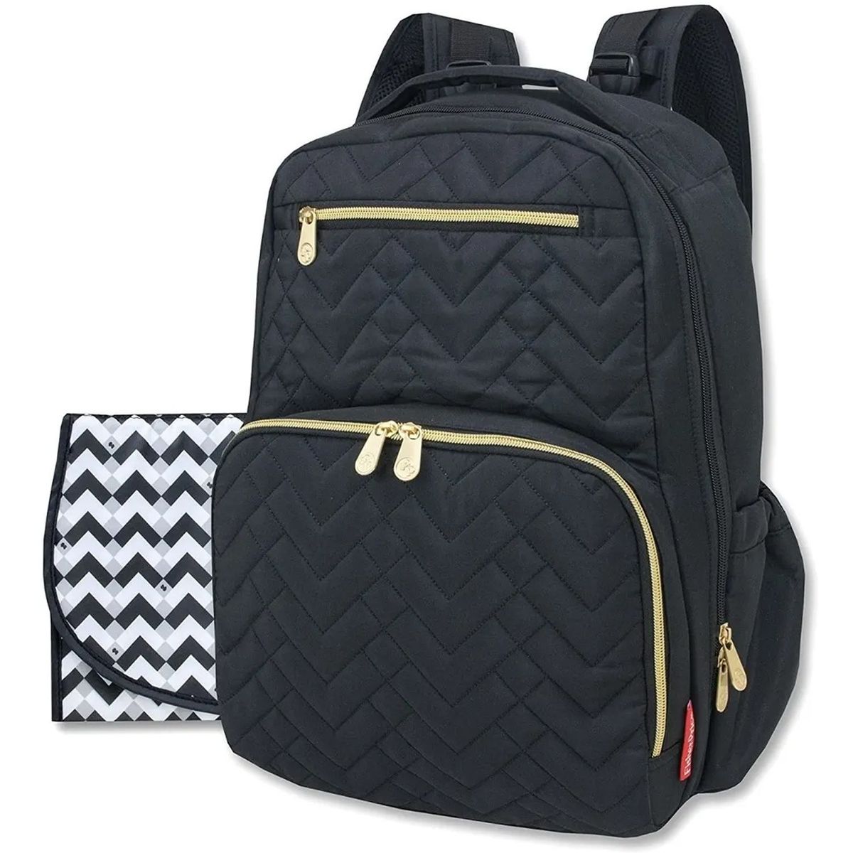FISHER PRICE - Mochila Pañalera Negra