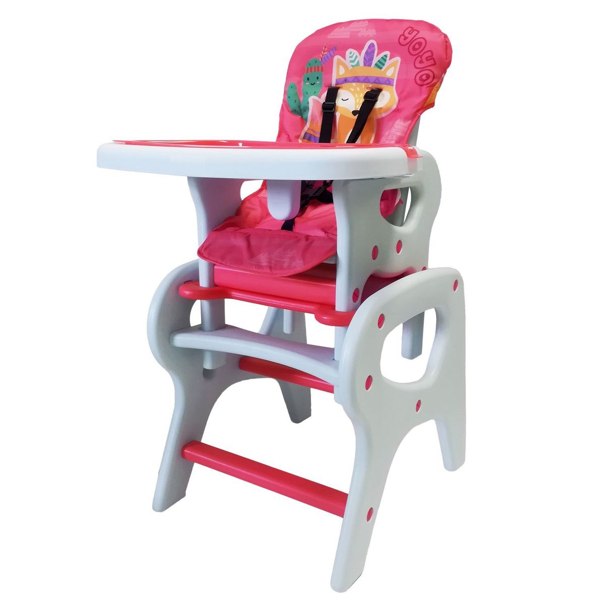 YAMP - Silla de Comer Bebe 2 en 1 Escritorio Barcelona