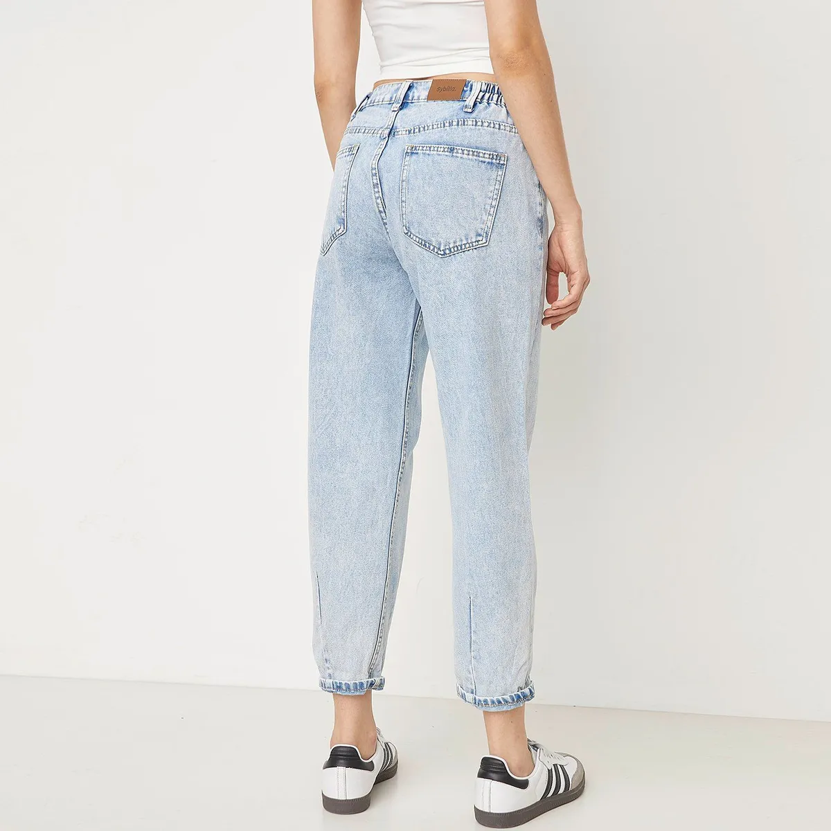 SYBILLA - Jean Slounchy Tiro Alto Mujer Sybilla