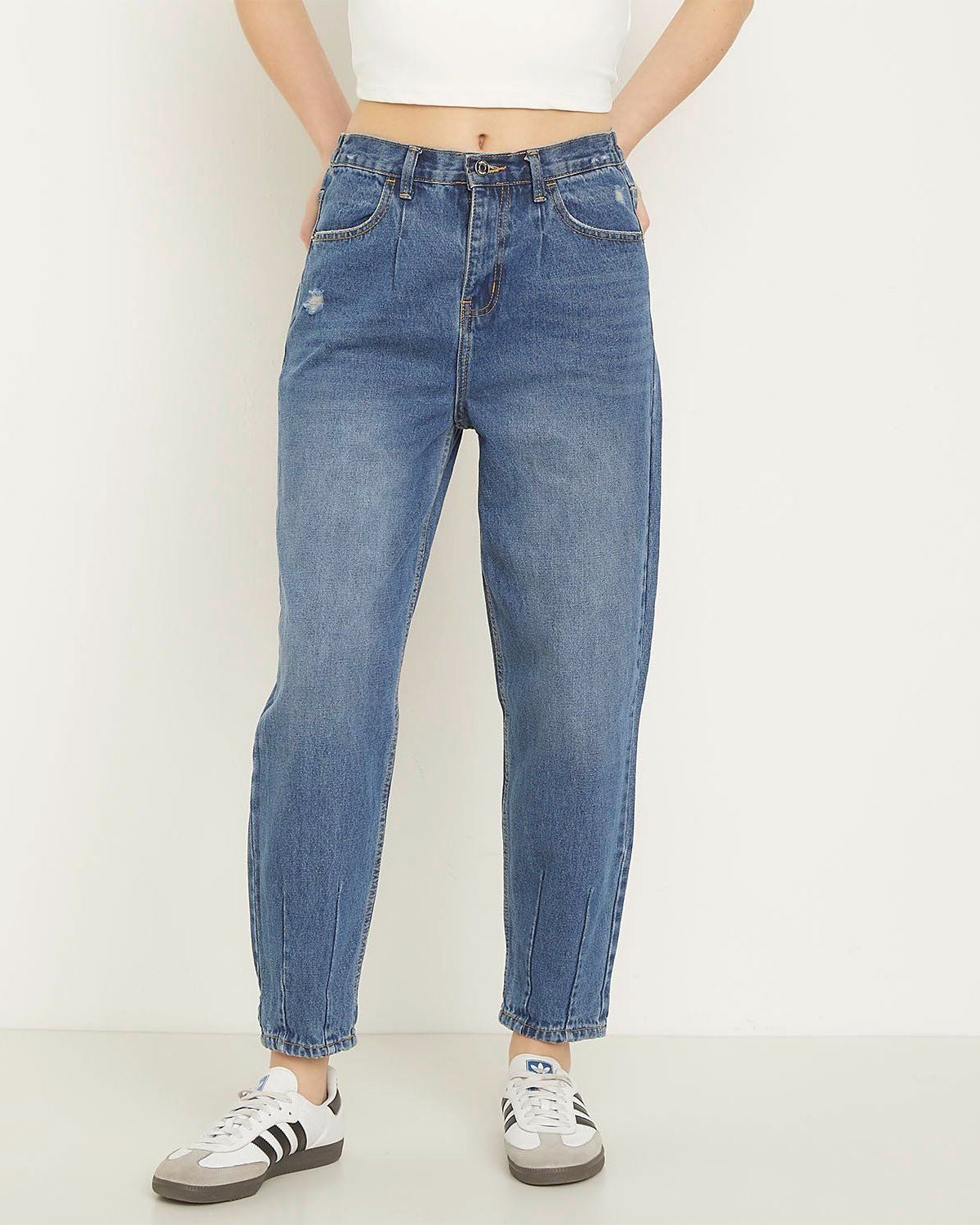 Jean Slounchy Tiro Alto Mujer Sybilla SYBILLA