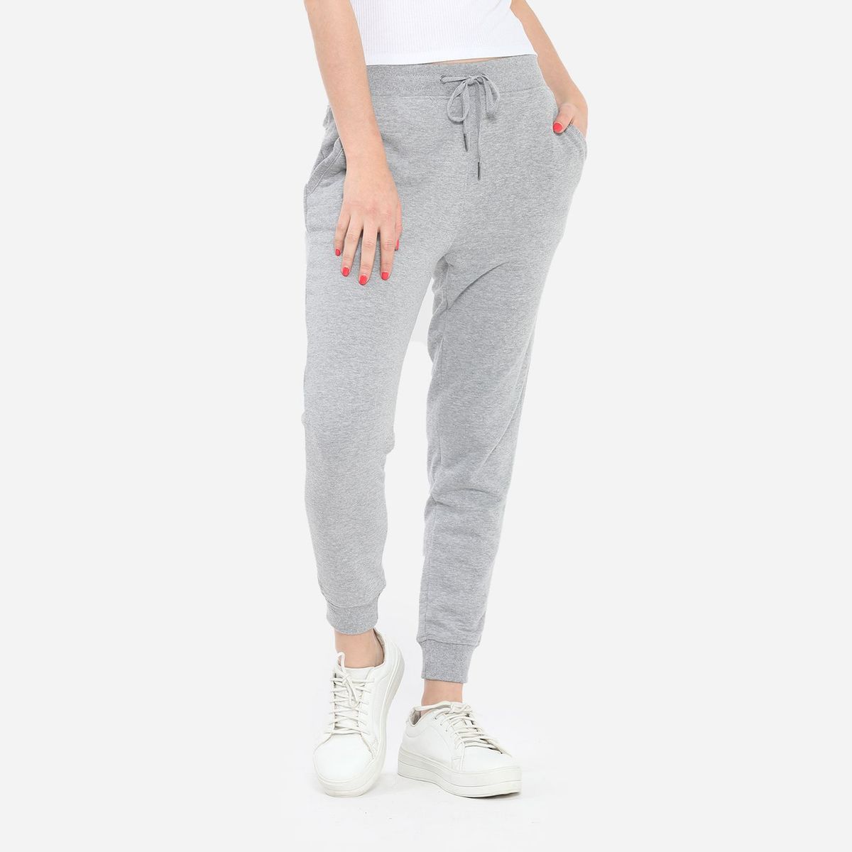 NEWPORT - Pantalón Jogger Tiro Alto Newport Mujer Algodón Orgánico