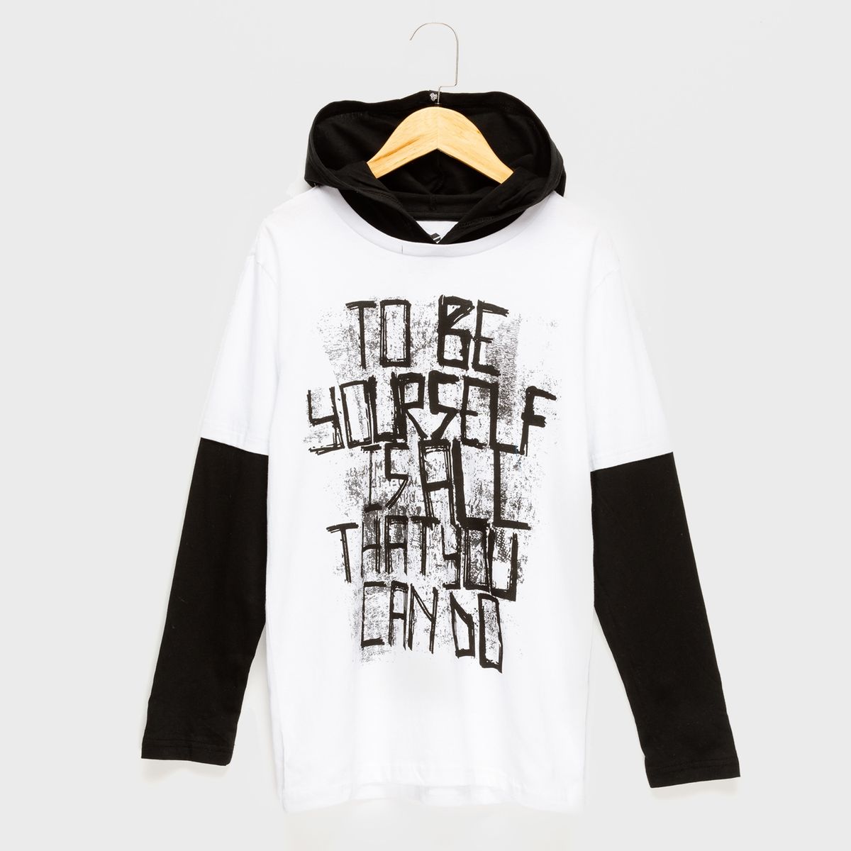 FEDERATION - Polo Manga Larga Con Capucha Algodón Niño